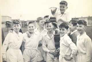 Broom Barns School football team 1958